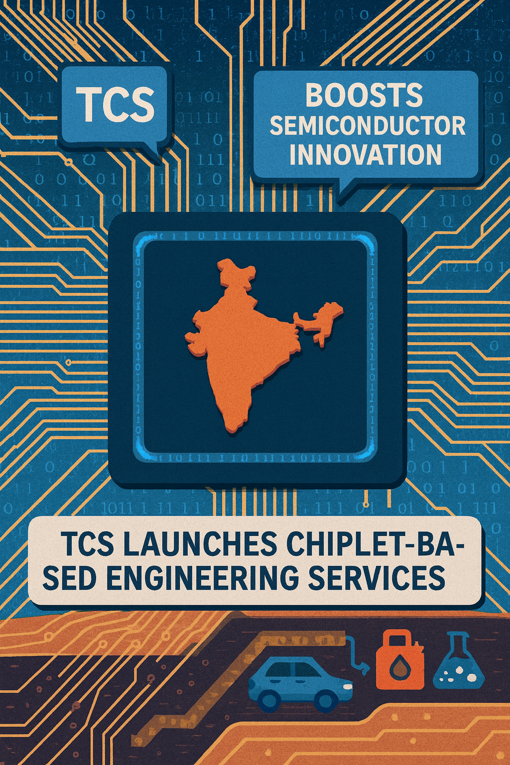TCS launches chiplet-based engineering services to boost semiconductor innovation