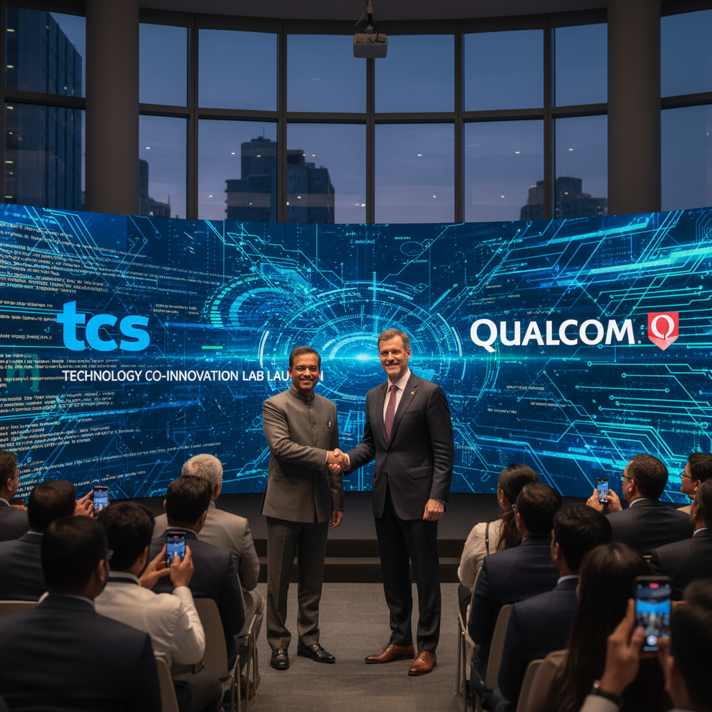TCS and Qualcomm Launch Co-Innovation Lab in Bengaluru