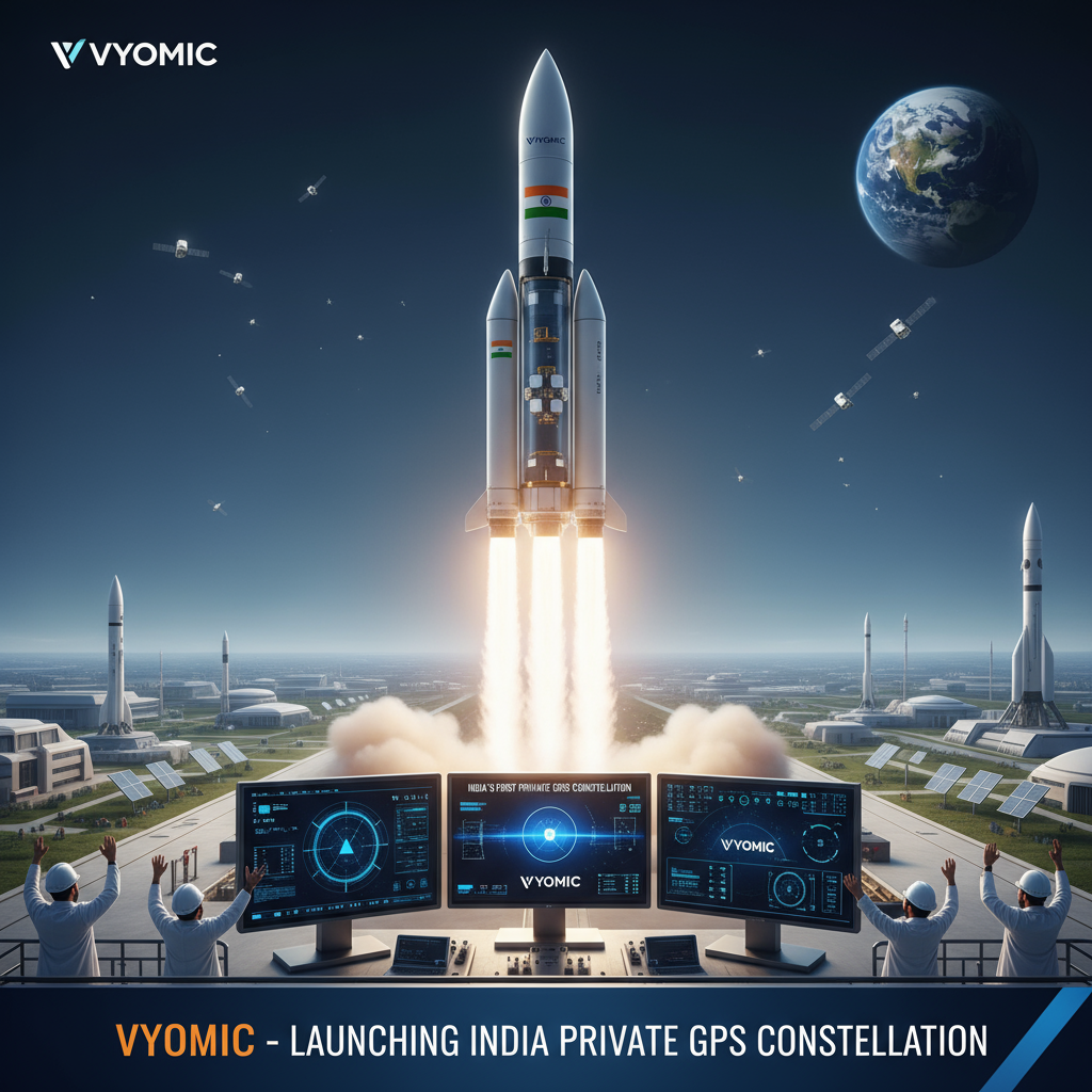 Chennai Start-up to Build India’s First Private GPS Constellation