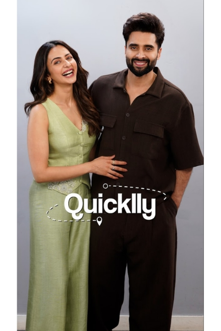 Rakul Preet Singh and Jackky Bhagnani Join Quicklly as Brand Promoters