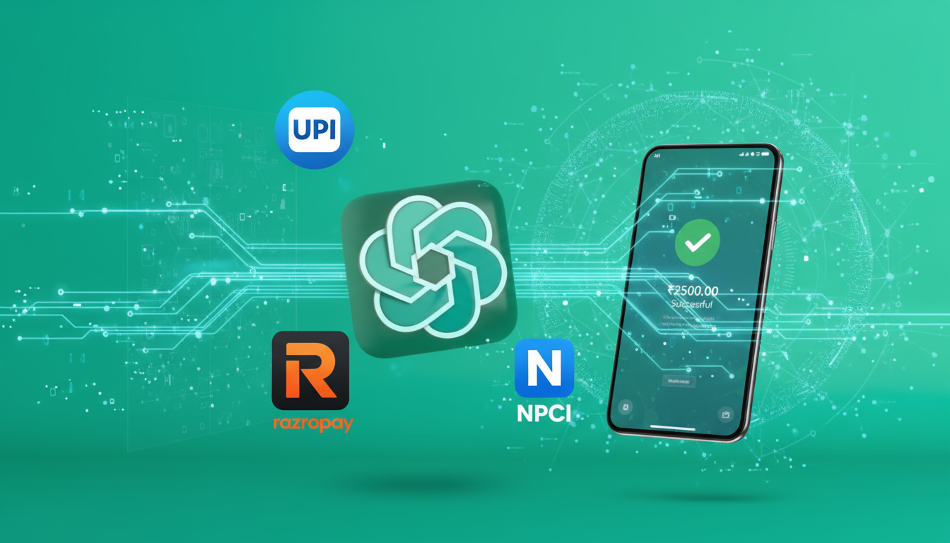 Razorpay, NPCI, and OpenAI Launch Agentic Payments Pilot to Enable UPI Inside ChatGPT