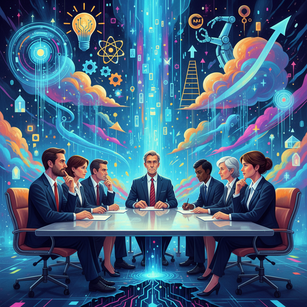 Leaders Confront the Quiet Storm of AI Disruption