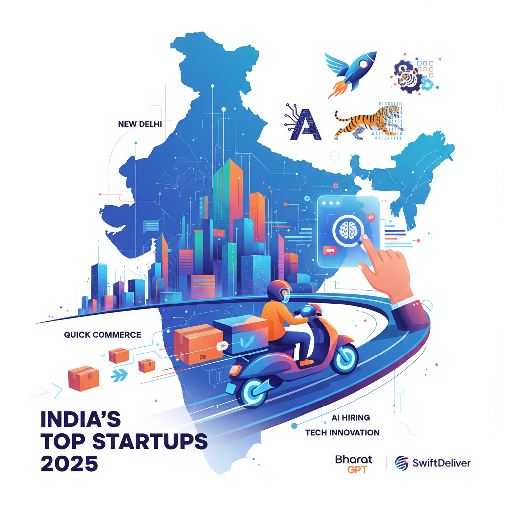 India’s Top 20 Startups of 2025: Quick Commerce, AI, and the New Wave of Innovation