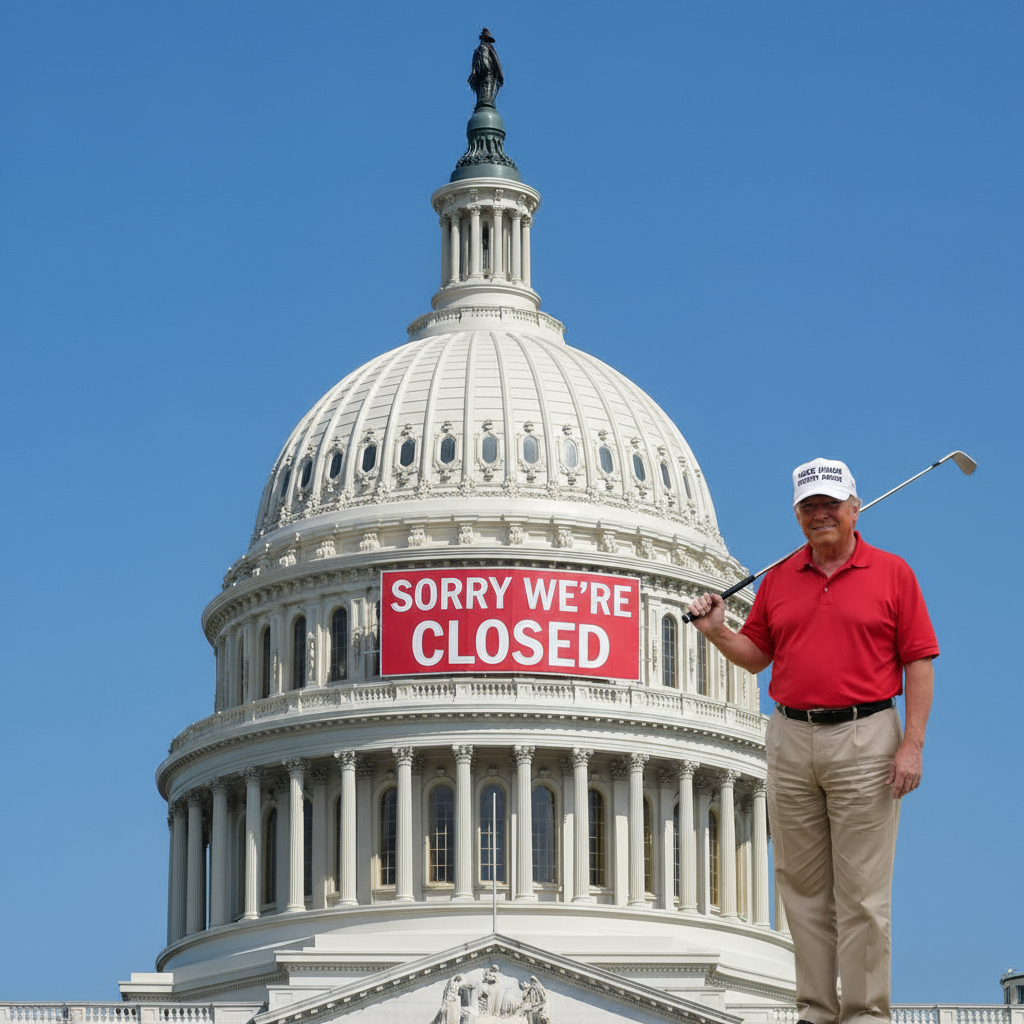 US shutdown costs $400 million daily as healthcare row stalls funding