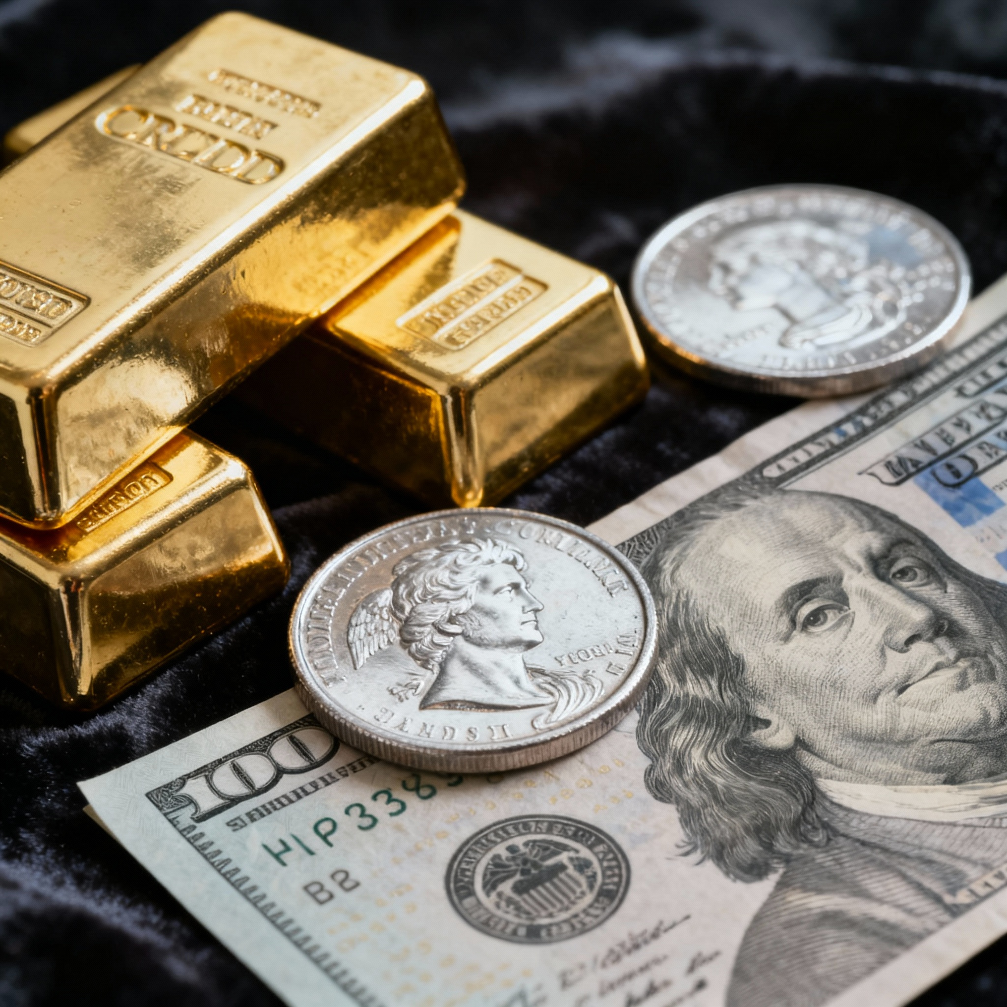 Gold and Silver Prices Fall as Dollar Strengthens and Trade Tensions Ease