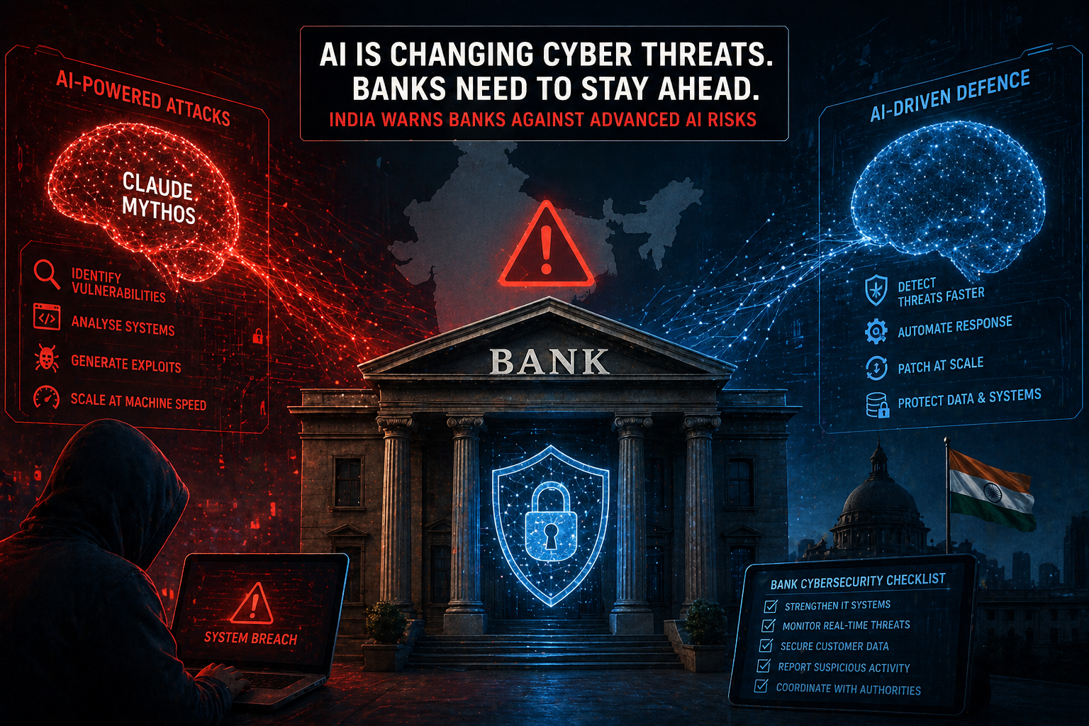 India warns banks as AI begins to reshape cyber threats