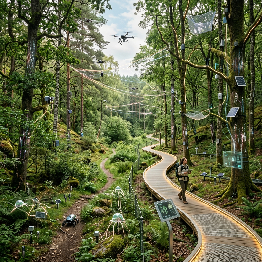 Nature is no longer natural and technology is part of it