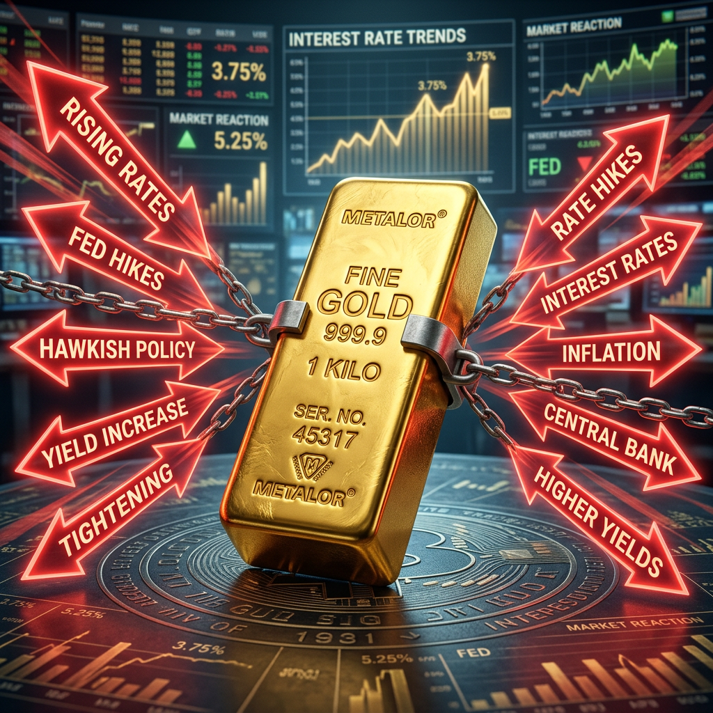 Gold is falling even as inflation fears rise